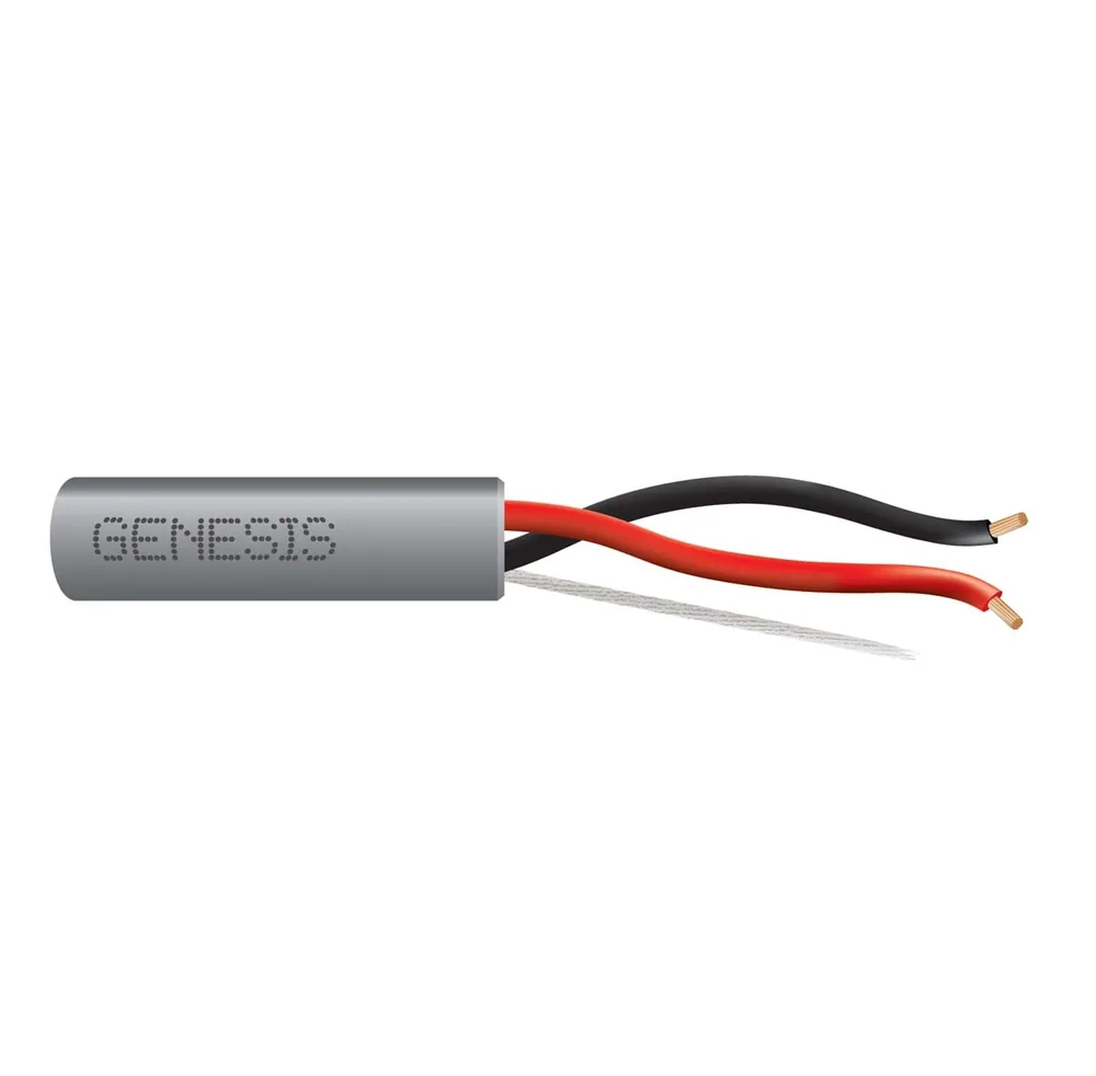 16-19 2 CONDUCTORES CU CL2R/FPLR/CMR GRIS GEN 500 FT