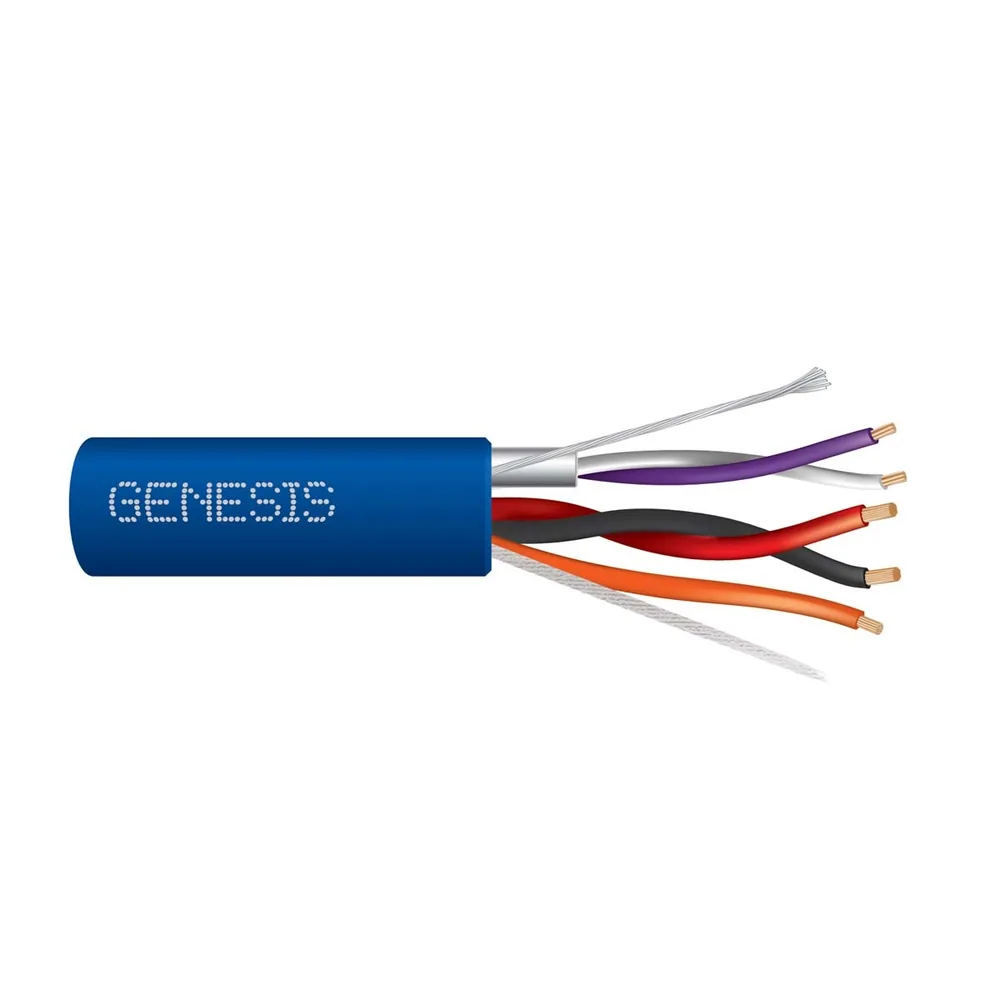 22/1PR OAS+12/2+18/1 CABLEADO CU CM/CL2 AZUL GEN 500 FT