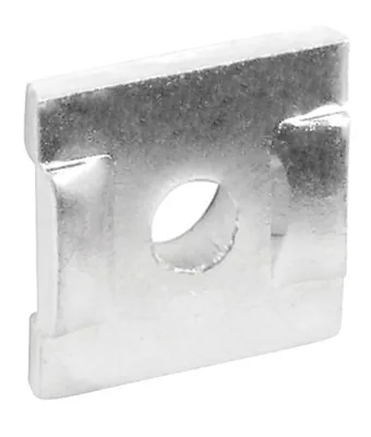 ARANDELA CUADRADA CON MUESCA PARA PERFIL, PERNO DE 3/8", ACERO ZINCADO, 1-5/8", PAQUETE DE 100