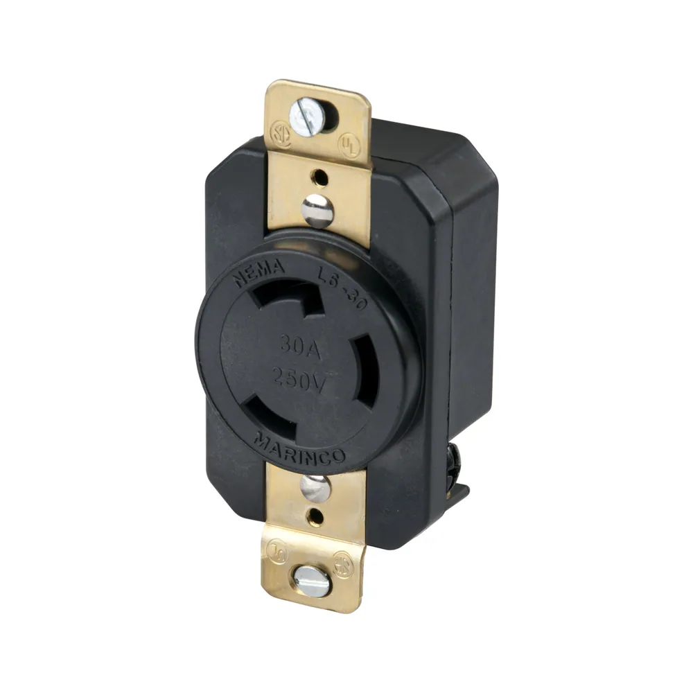 RECEPTÁCULO HEMBRA TWIST-LOCK L6-30 30A 250V 2P3W