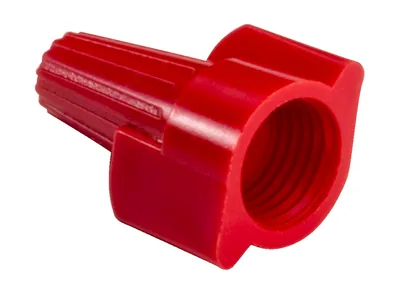RED WIRE CONN 100PK