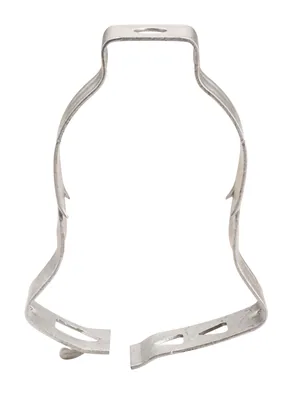 CLIP PARA TUBO CONDUIT DE CIERRE RÁPIDO 1-1/4", ORIFICIO 9/32- 100PK