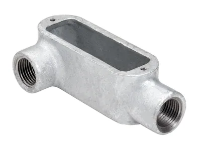 CONDULET RIGIDO TIPO LR 1/2" HIERRO GALVANIZADO POR INMERSIÓN