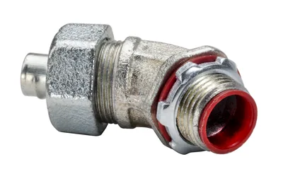 CONECTOR MACHO LT 45 GRADOS 1"
