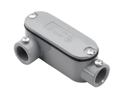 CONDULET EMT TIPO LR 1 1/2" CON TAPA Y EMPAQUE