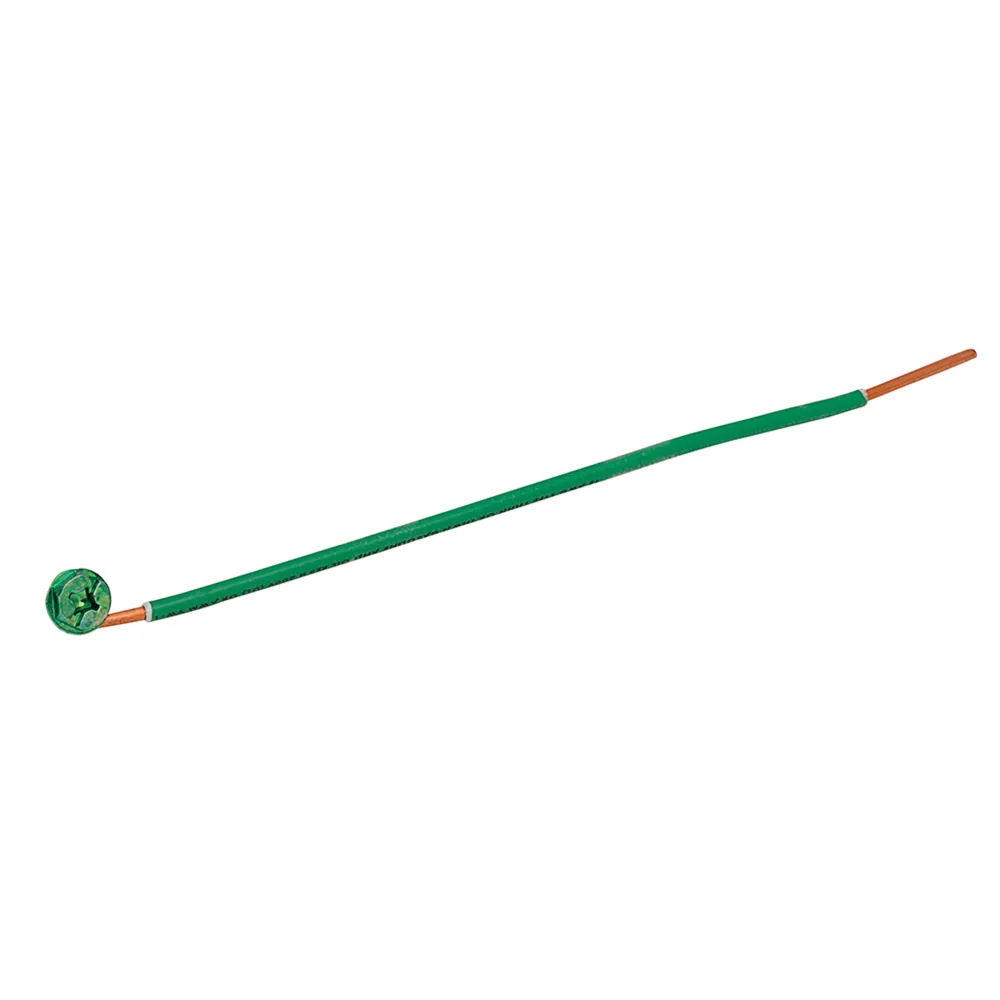 COLETA 7" 14 AWG SÓLIDO VERDE