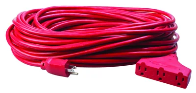 SOUTHWIRE, 14/3 SJTW 100' ROJO TRITAP EXTENSIÓN PARA EXTERIOR