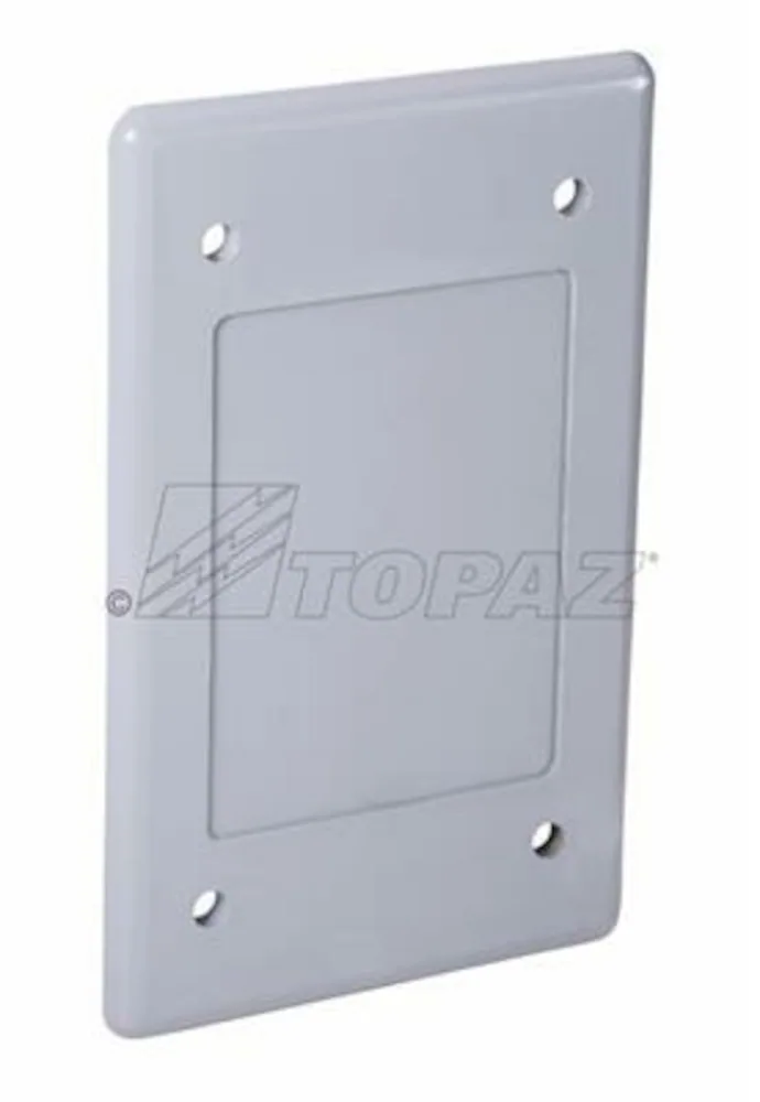 TAPA BLANK PARA CAJA RESISTENTE A LA INTEMPERIE