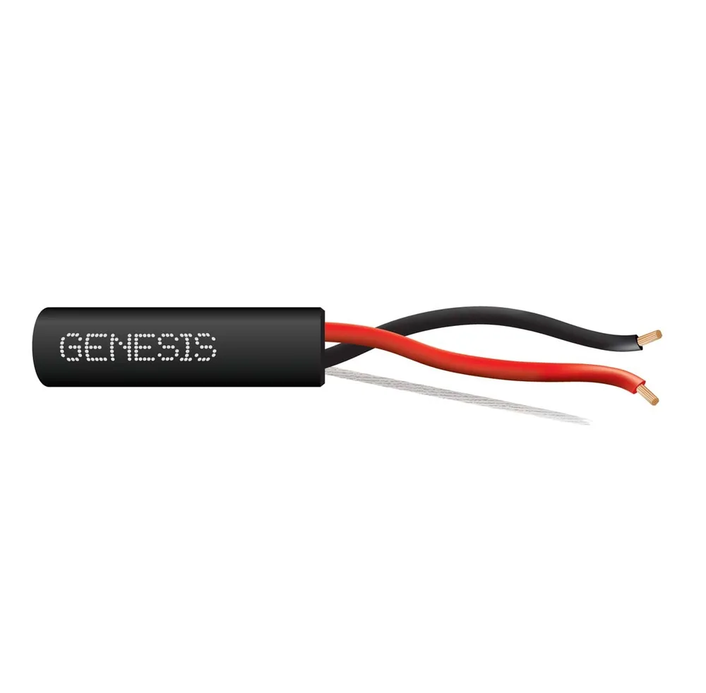 14-19 CU 2/C N/S CL3/FPL PVC BLACK GEN 500 FT
