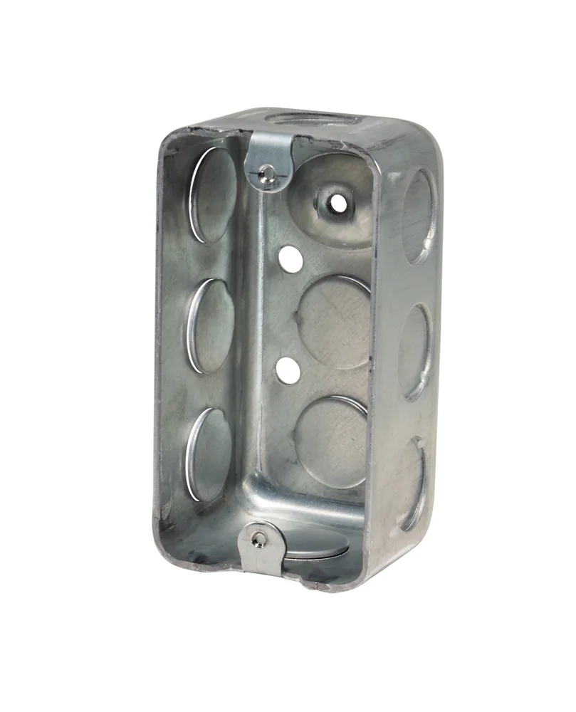 Handy Box, 1-7/8" Deep - Drawn, W/ Conduit KO's
