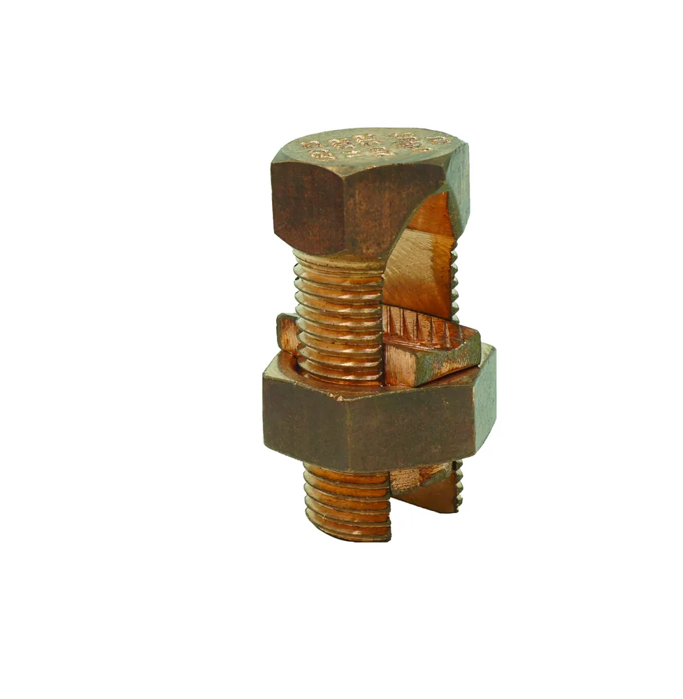 SPLIT BOLT, DIRECT BURIAL, COPPER, #2-2/0AWG, 1EA
