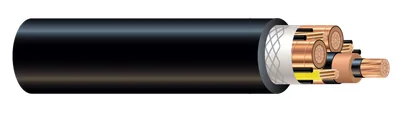 3/C CU 133% 15KV EPR/CPE RHINOPOWER™ Tipo MP-GC. Aprobado por MSHA