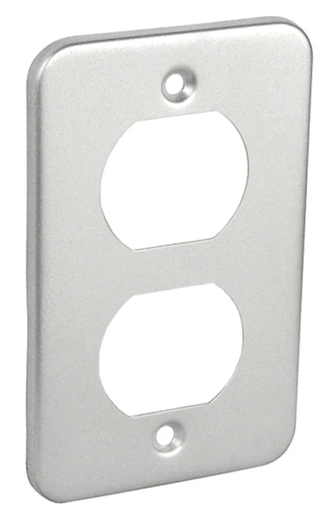 RECEPTÁCULO DOBLE SOBREDIMENSIONADO TAPA H&Y