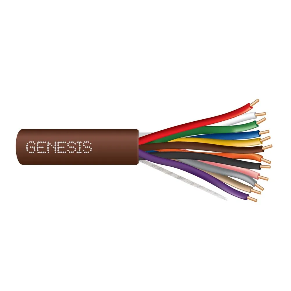 18 SOL 12/C CU T-STAT CL2 BROWN GEN 250 FT