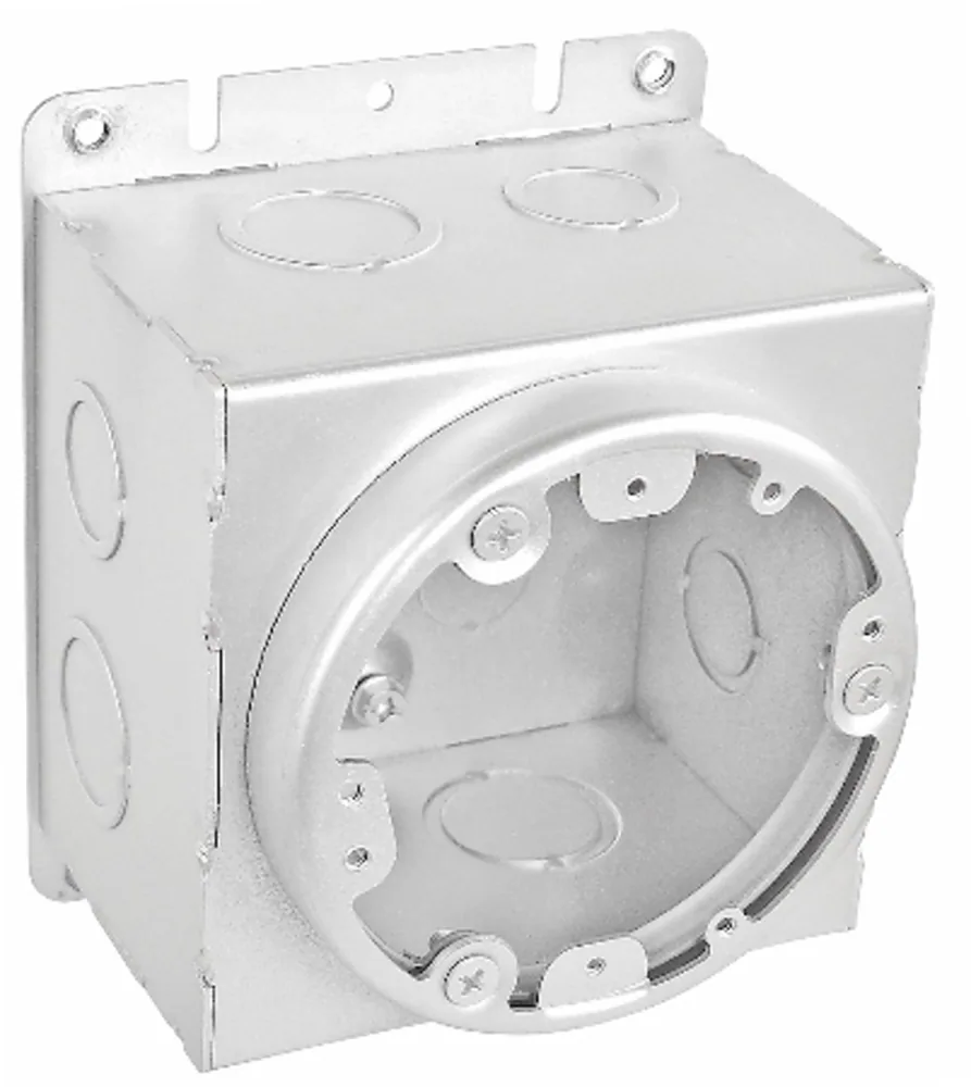 Caja de Piso Profunda de Concreto Redonda 4-1/2"