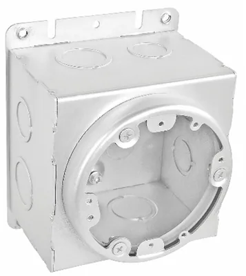 Caja de Piso Profunda de Concreto Redonda 4-1/2"