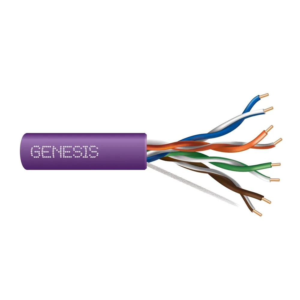 24/4PR CAT5E CMP/FT6 1000PB MORADO GEN