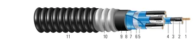 600V CU PVC PARES ARMOR-X® PVC SPOS instrumentación