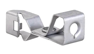 ABRAZADERA ANGULAR DE VIGUETA CON VARILLA DE ROSCA 1/4" - PAQUETE 100