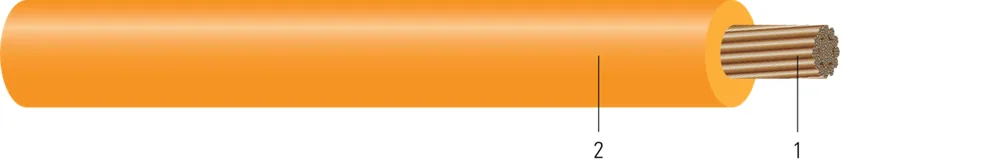 4/0-2109 CU RHH-RHW-2 2KV RenewaFLEX NARANJA 500 FT