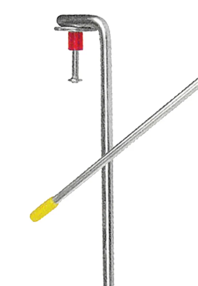 SMOOTH UNTHREADED .25" DIAMETER THREADED ROD STUD, 30", 50 PACK