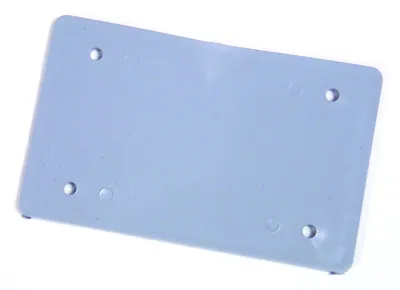 TAPA RESISTENTE A LA INTEMPERIE DOS CONTACTOS EN BLANCO