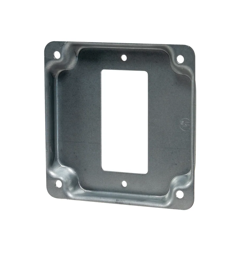 Tapa de Superficie Industrial Cuadrada 4", Levantada 1/2" - GFCI