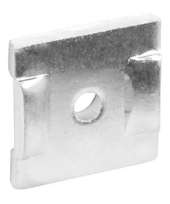ARANDELA CUADRADA CON MUESCA PARA PERFIL, PERNO DE 1/4", ACERO ZINCADO, 1-5/8", PAQUETE DE 100