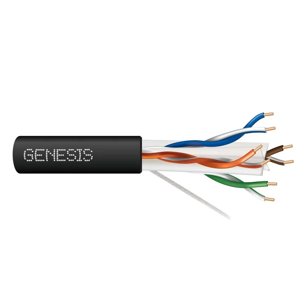 23/4PR CAT6+ CMR/FT4 1000PB NEGRO GEN