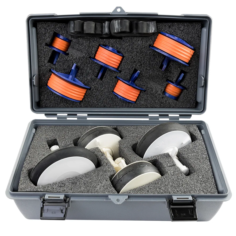 PVCP02, KIT TAPONES PVC 1/2" - 6"