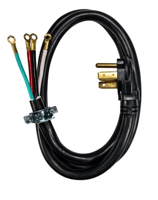 SOUTHWIRE, CORDÓN DE REEMPLAZO 6/2-8/2 SRDT REDONDO 6' GRIS 50 AMP NEMA14-50P CORDÓN PARA ESTUFA