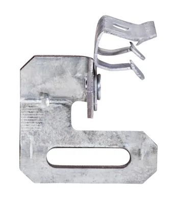 5/16" - 1/2" ANGLE FLANGE STRAP HANGER CLIP- 50PK
