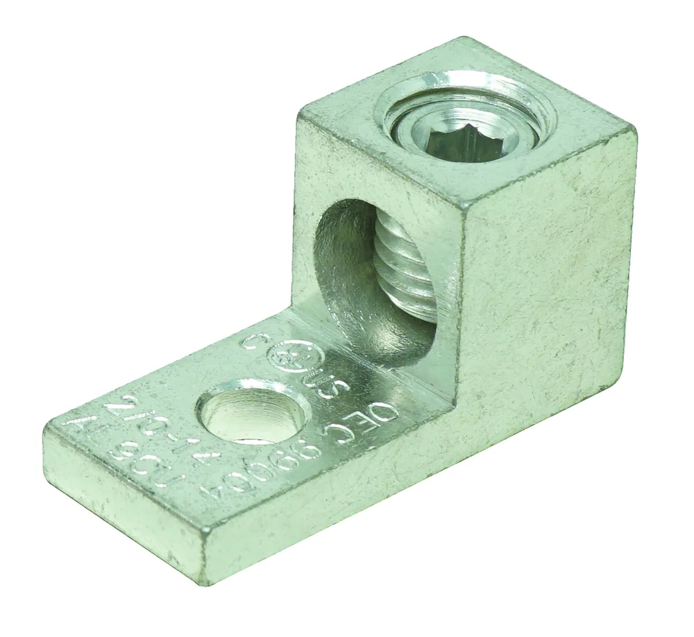 ZAPATA MECÁNICA, 1 CONDUCTOR, DOBLE CLASIFICACIÓN, ALUMINIO, #14-2/0AWG, 2 PAQUETES