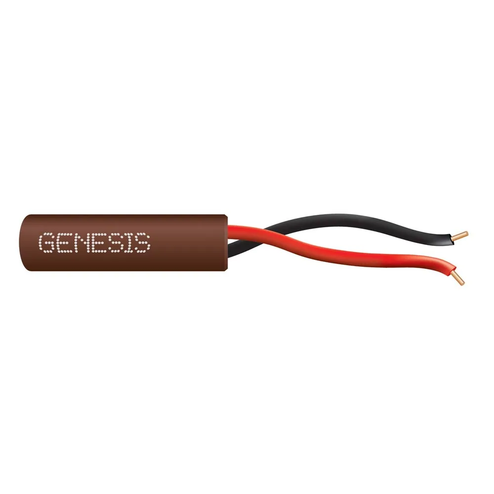 22 SÓLIDO 2 CONDUCTORES CU CL2R/FPLR/CMR CAFÉ GEN 500 FT
