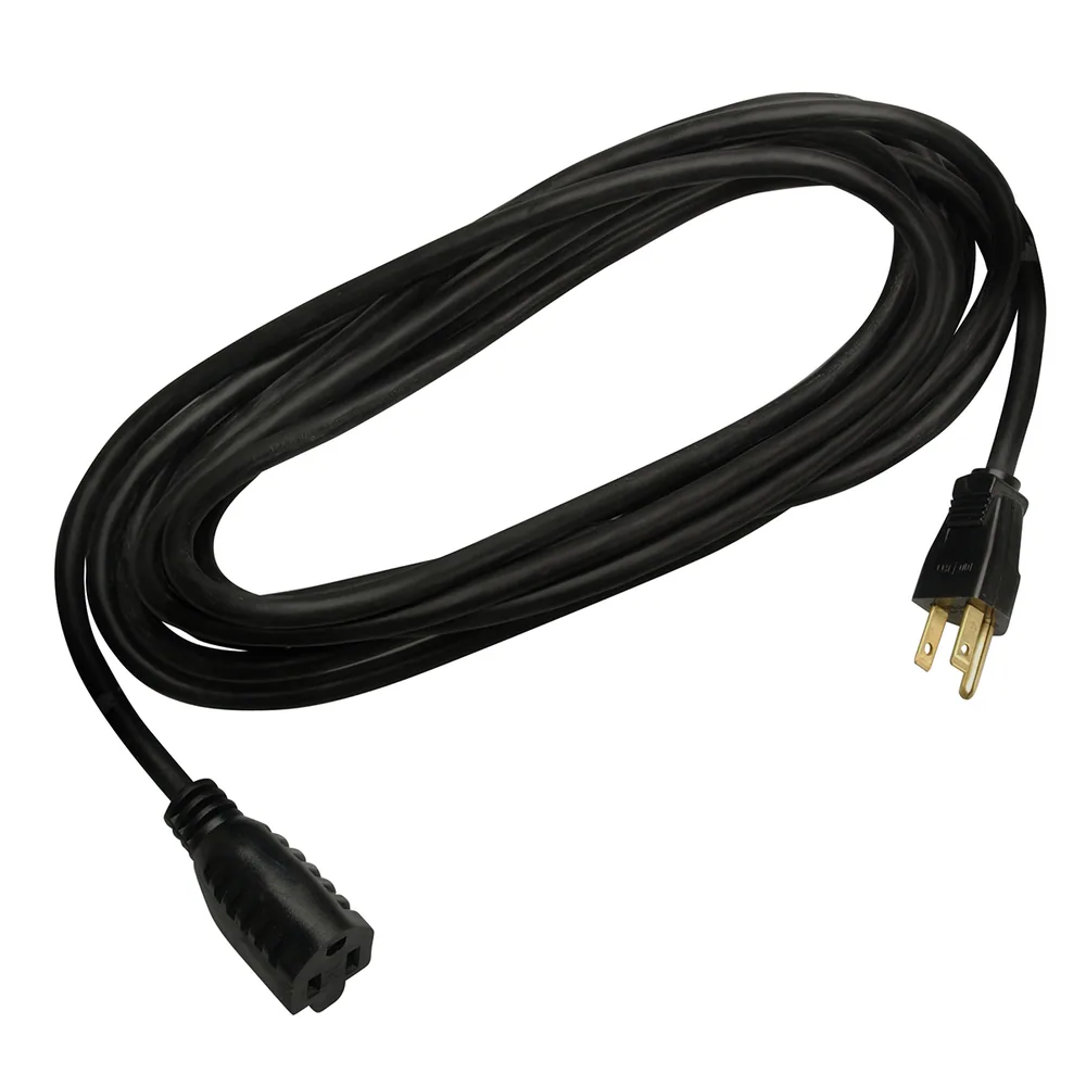 SOUTHWIRE, 16/3 SJTW 15' NEGRO EXTENSIÓN ELÉCTRICA ESTÁNDAR PARA EXTERIOR