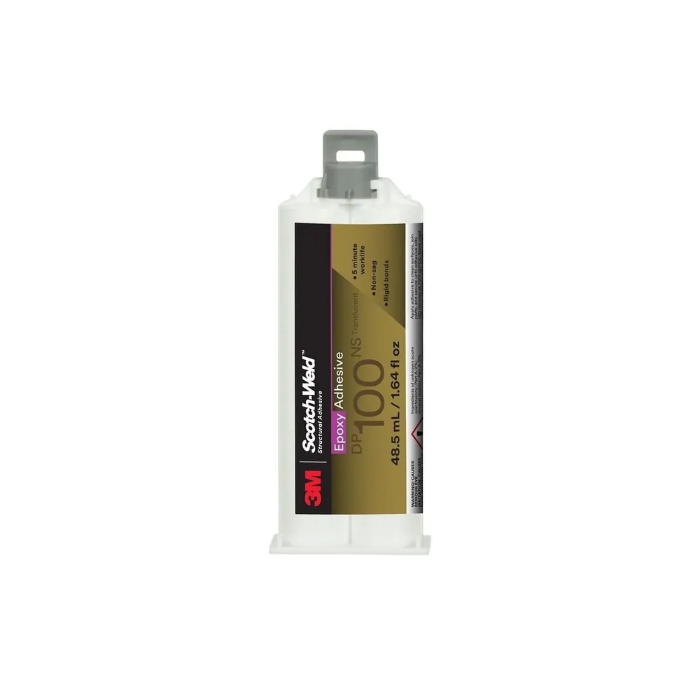 Adhesivo Epóxico 3M™ Scotch-Weld™ DP100NS, Traslúcido, 48.5 mL Duo-Pak