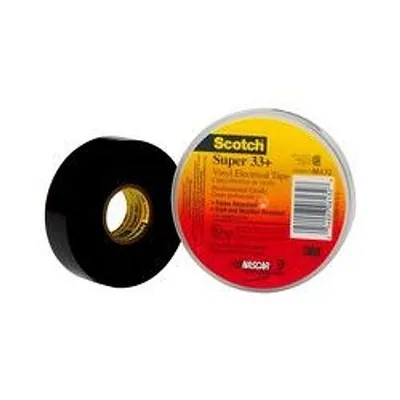 Scotch® Super 33+ Vinyl Electrical Tape, 3/4 in x 36 yd, Black