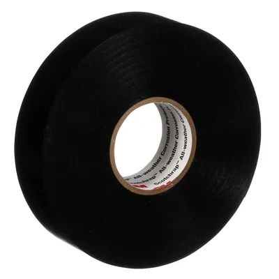3M™ Scotchrap™ Vinyl Corrosion Protection Tape 50, 1 in x 100 ft, Unprinted, Black (3M-00143)