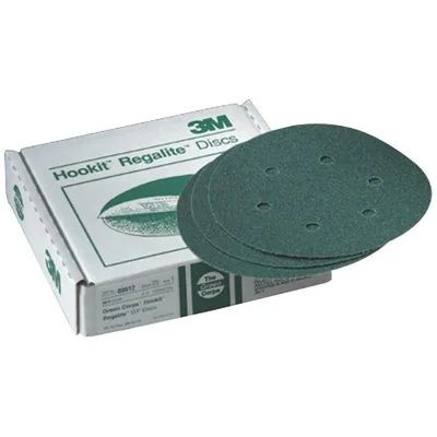 3M™ Green Corps™ Disco Hookit™ Libre de Polvo, 00612, 6 in, 80