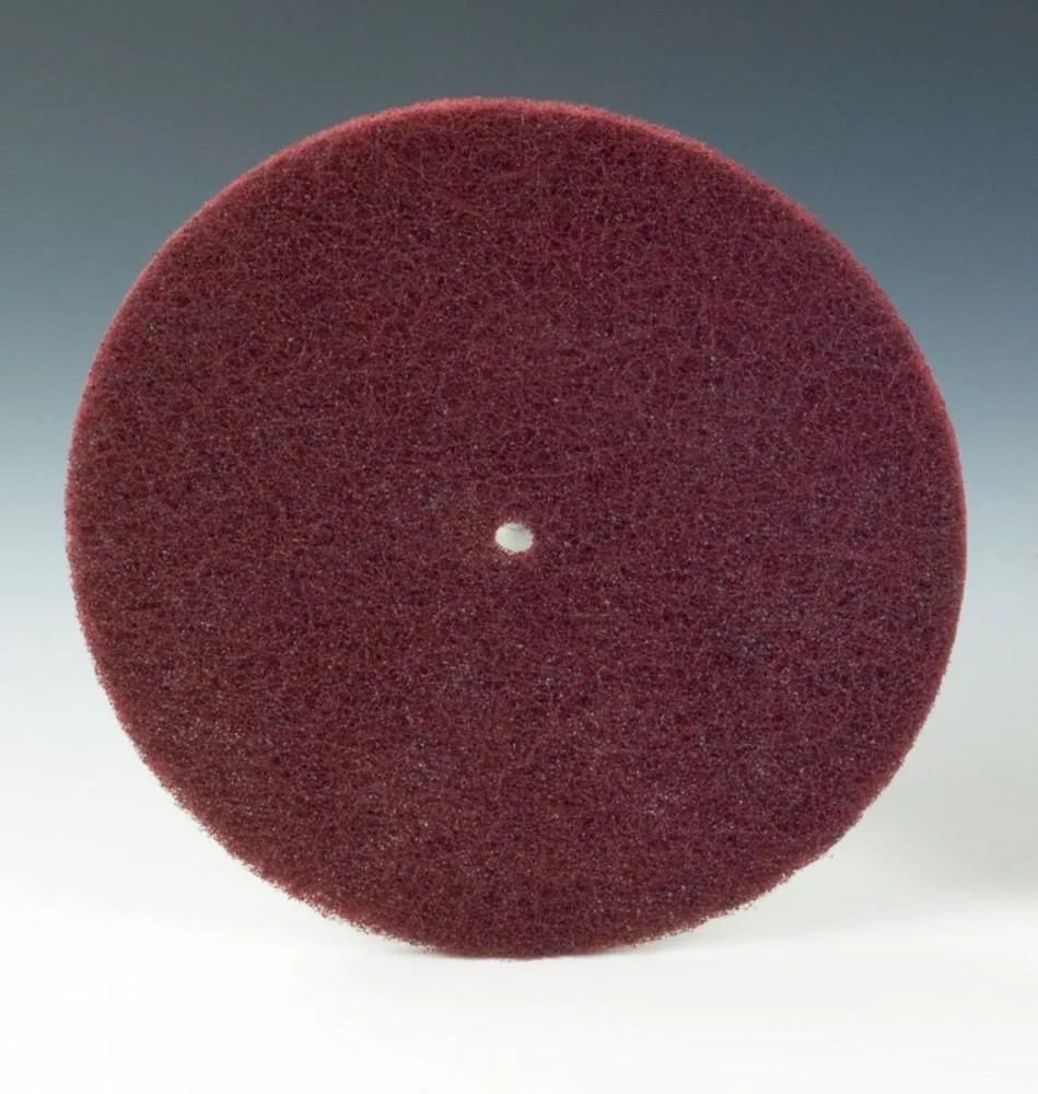 Disco Scotch-Brite™ Desbarbado Ligero, LD-DC, A/O Muy Fino, 6 in x 1/4 in