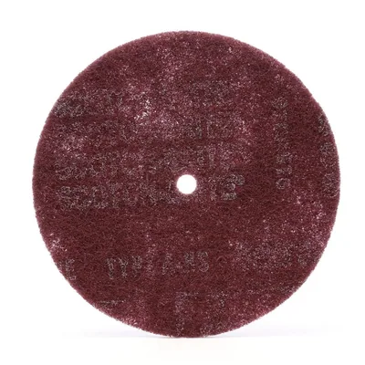 Scotch-Brite™ High Strength Disc, HS-DC, A/O Very Fine, 8 in x 1/2 in