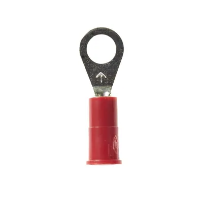 3M™ Scotchlok™ Ring Tongue, Vinyl Insulated Butted Seam MVU18-10R/LK, Stud Size 10