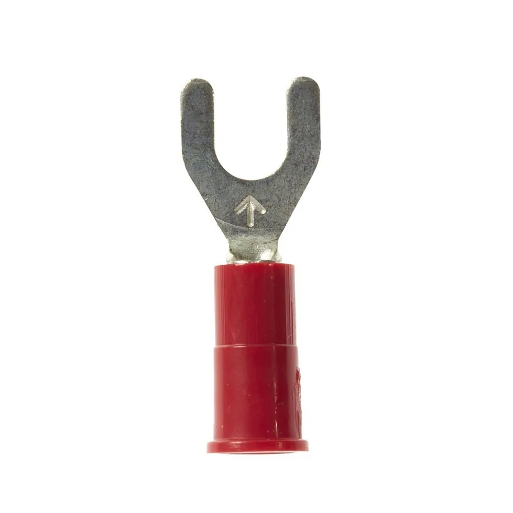3M™ Scotchlok™ Terminal de horquilla aislada con vinil con costura soldada MV18-8FK, 22-18 AWG