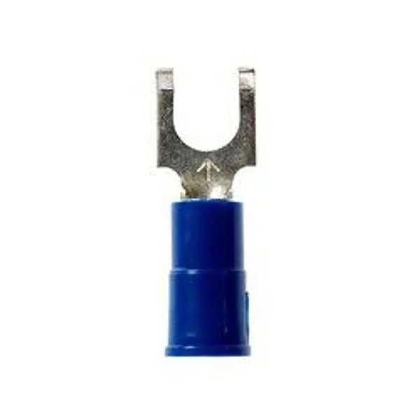 3M™ Scotchlok™ Terminal de horquilla aislada con vinil con costura soldada MV14-10FK, 16-14 AWG