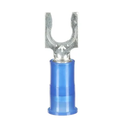 3M™ Scotchlok™ Terminal de horquilla aislada con nylon con agarre de aislamiento MNG14-10FK, 16-14 AWG