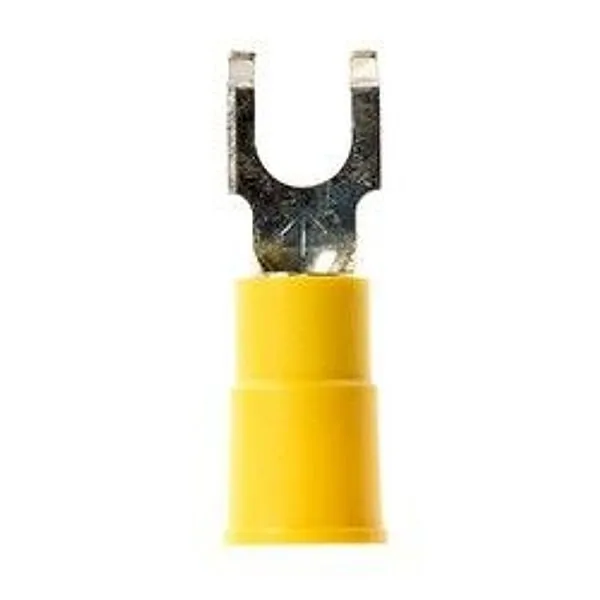 3M™ Scotchlok™ Terminal de horquilla aislada con vinil con costura soldada MV10-10FK, 12-10 AWG
