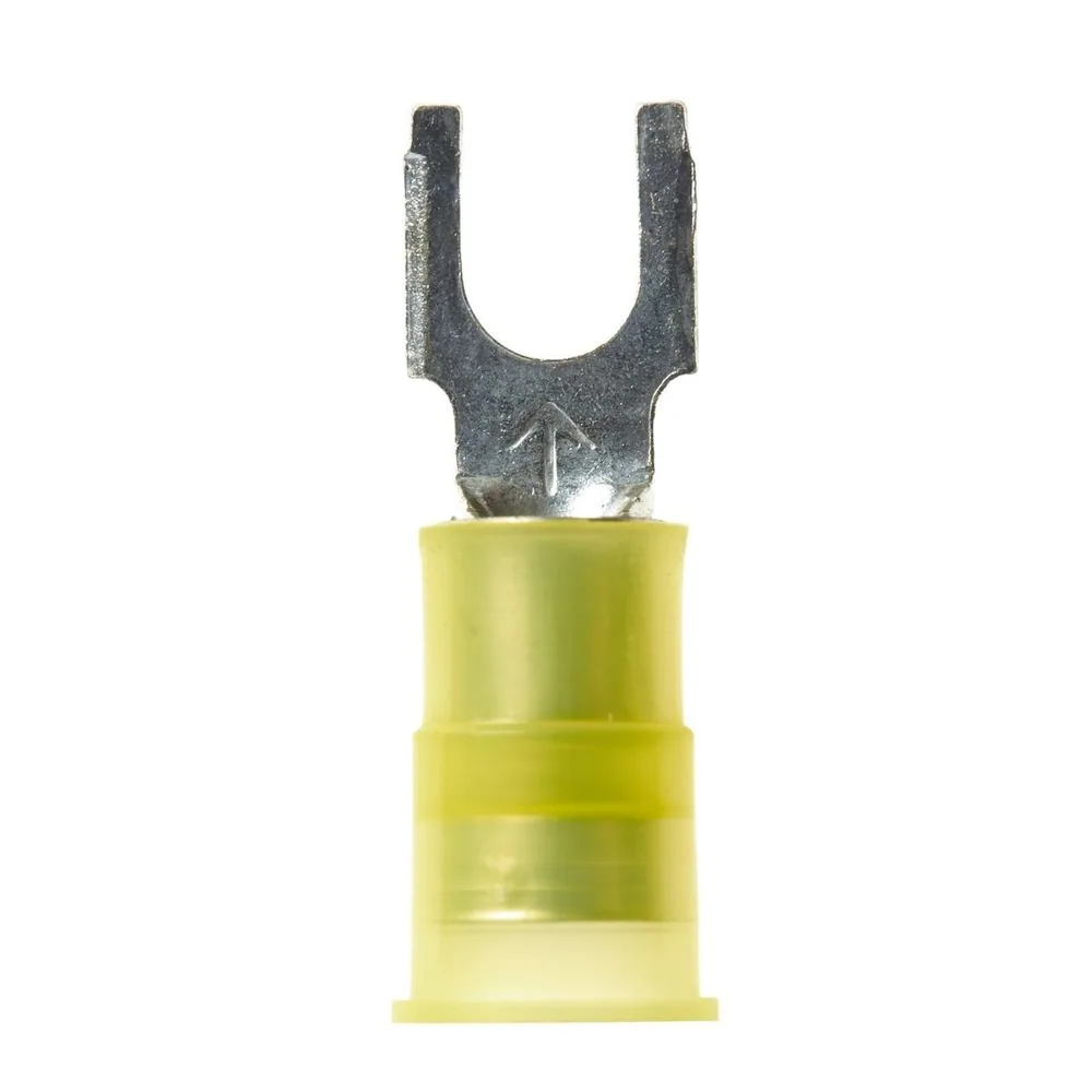 3M™ Scotchlok™ Terminal de Horquilla Tipo Bloque, Aislada con Nylon con Grip de Aislamiento MNG10-10FBK, Tamaño de Birlo 10
