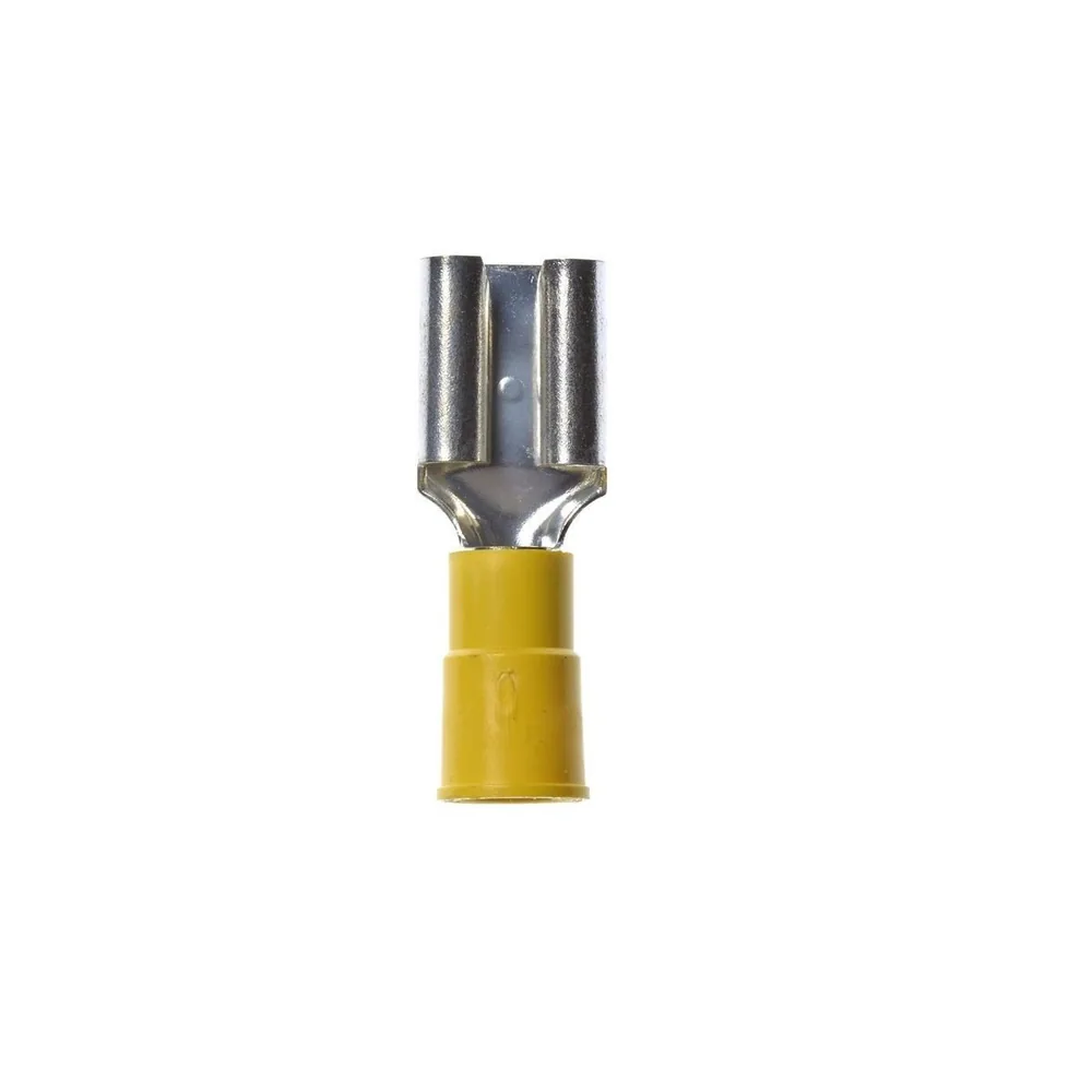 3M™ Scotchlok™ Conector rápido hembra, aislado con vinil, costura embutida MVU10-375DFK, 12-10 AWG