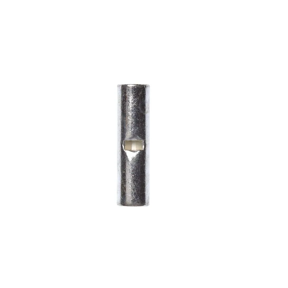 3M™ Scotchlok™ Empalme a tope, sin costuras sin aislamiento M10BCK, 12-10 AWG, tope de cable integrado para posicionamiento correcto