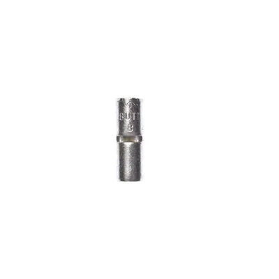 3M™ Scotchlok™ Empalme a tope, costura brazada sin aislamiento M8BCK, 8 AWG, tope de cable integrado para posicionamiento correcto